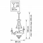Подвесная люстра Lightstar Classic 700294