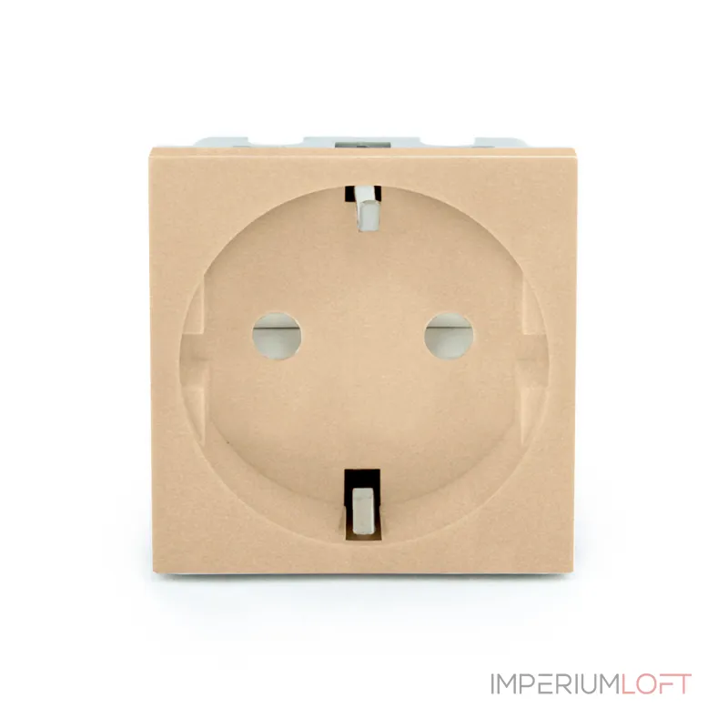 Золотая электрическая розетка от ImperiumLoft Золотая электрическая розетка от ImperiumLoft