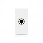 Розетка jack 6.3 мм белая от ImperiumLoft