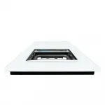 Белая рамка для одноклавишного сенсорного выключателя с розеткой от ImperiumLoft