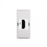 Серебряная HDMI розетка от ImperiumLoft