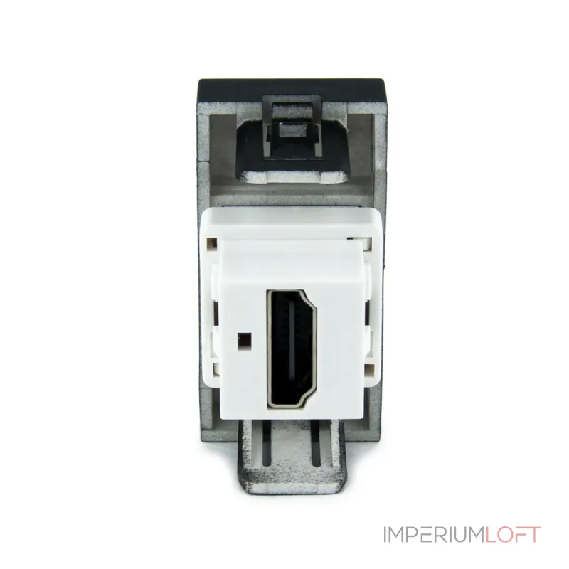 Розетка HDMI черная от ImperiumLoft Розетка HDMI черная от ImperiumLoft
