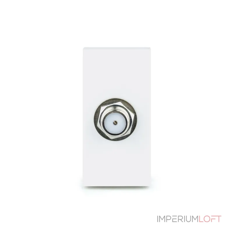 Розетка телевизионная SAT белая от ImperiumLoft Розетка телевизионная SAT белая от ImperiumLoft