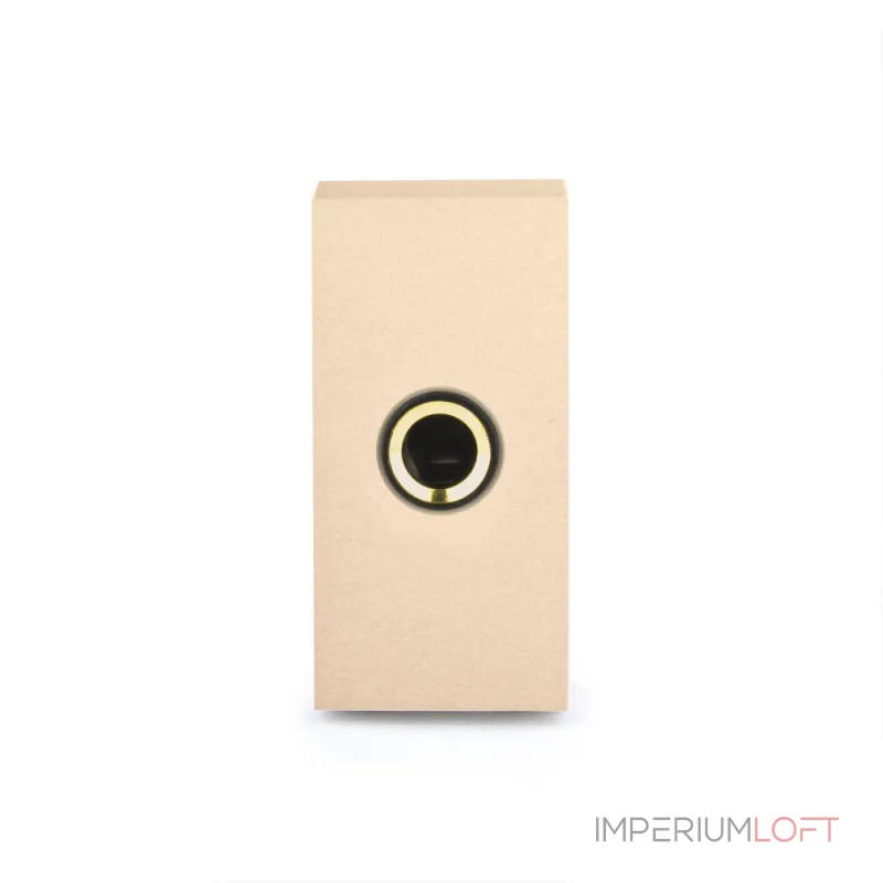 Золотая розетка jack 6.3 мм от ImperiumLoft Золотая розетка jack 6.3 мм от ImperiumLoft