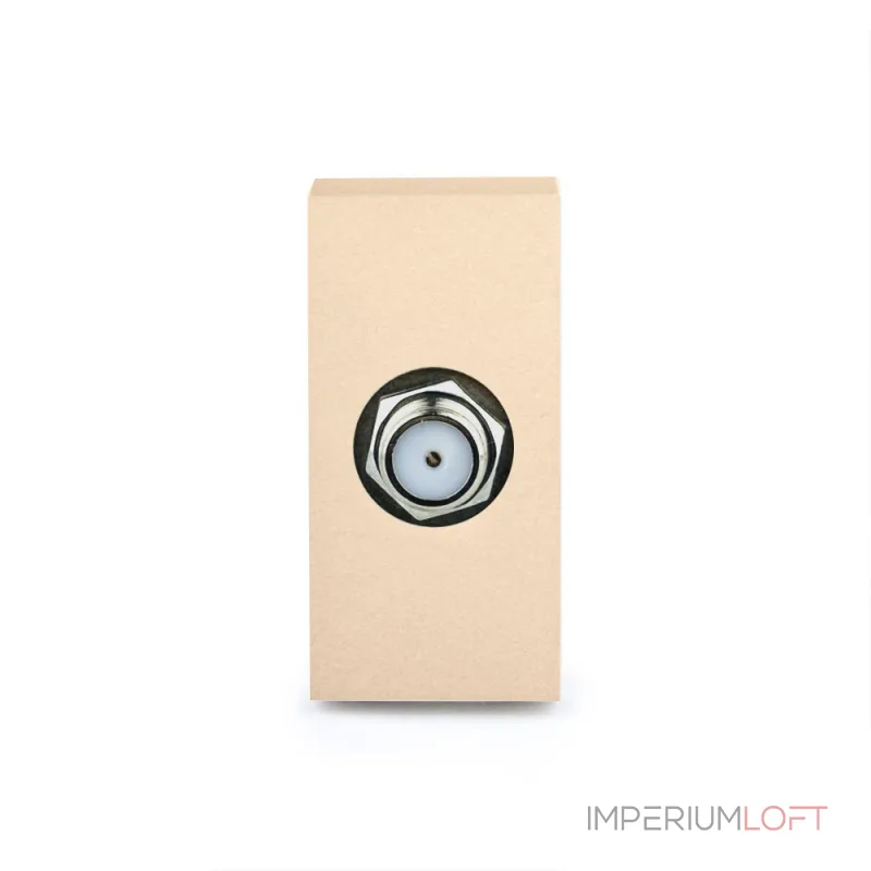 Золотая телевизионная розетка SAT от ImperiumLoft Золотая телевизионная розетка SAT от ImperiumLoft