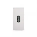 Серебряная розетка USB 5В 2.1А от ImperiumLoft