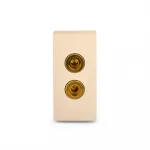 Золотая аудио розетка Banana от ImperiumLoft