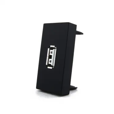 Чёрная розетка USB 5В 2.1А Чёрная розетка USB 5В 2.1А