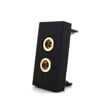 Аудио розетка Banana черная Аудио розетка Banana черная