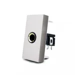 Серебряная розетка jack 6.3 мм от ImperiumLoft