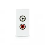 Аудио розетка RCA белая от ImperiumLoft