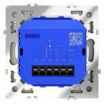 Терморегулятор электронный S70 с индикацией и датчиком для теплого пола (шелк) Voltum VLS070104