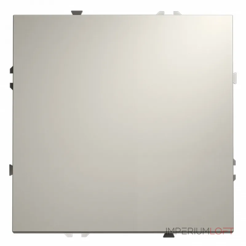 Перекрестный переключатель встраиваемый S70 одноклавишный 10А (кашемир) Voltum VLS010503