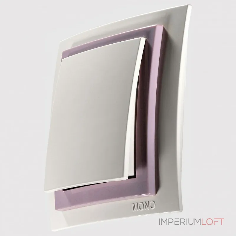 Вставка декоративная для рамки на 1 пост Mono Electric Larissa 103-001200-150 от ImperiumLoft