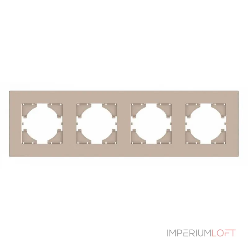 Рамка на 4 поста Gusi Electric CITY С1114-027 от ImperiumLoft Рамка на 4 поста Gusi Electric CITY С1114-027 от ImperiumLoft