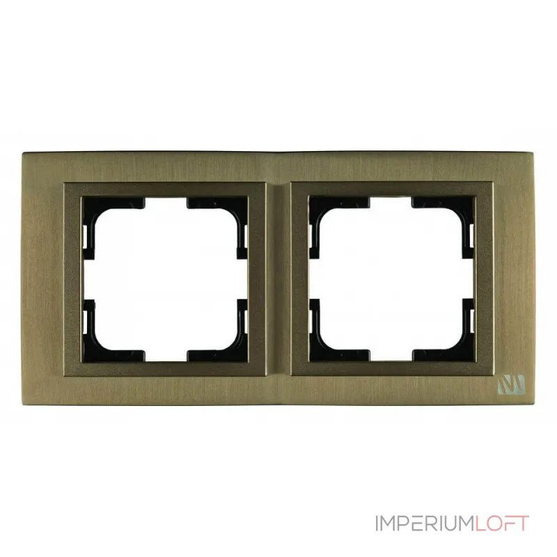 Рамка на 2 поста Mono Electric Chrome 106-430000-161 от ImperiumLoft