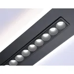 Потолочный светодиодный светильник FL51448 BK черный 70W 3000K-6400K+4200K 1200*125*40 (Без ПДУ) от NovaLamp