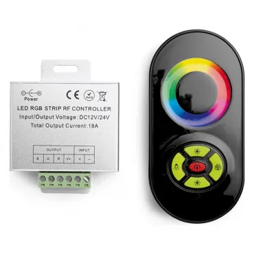 Контроллер-регулятор цвета RGB с пультом ДУ Wolta WLC-CP/01