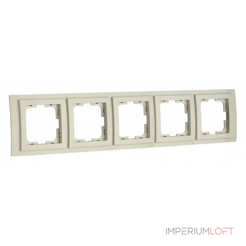 Рамка на 5 постов Mono Electric Larissa 103-171700-164 от ImperiumLoft Рамка на 5 постов Mono Electric Larissa 103-171700-164 от ImperiumLoft