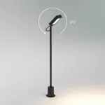 Наземный низкий светильник Elektrostandard Joli Joli (35182/S) черный от ImperiumLoft