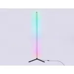 Светильник светодиодный напольный RGB с пультом FL8027 BK черный LED 20W RGB D32*1650 (ПДУ РАДИО 2.4G) от NovaLamp