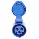 Розетка переносная разборная 2P+PE с крышкой Stekker ST 49438 от ImperiumLoft