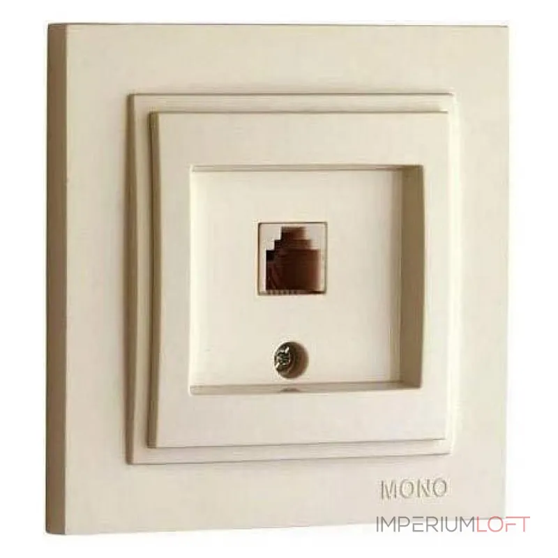 Розетка телефонная RJ-11 Mono Electric Despina 102-170005-124 от ImperiumLoft Розетка телефонная RJ-11 Mono Electric Despina 102-170005-124 от ImperiumLoft