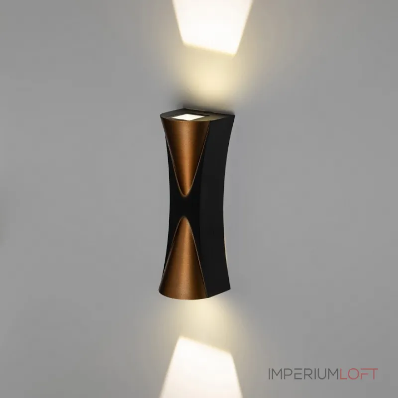 Накладной светильник Эра WL43 BK+GD Б0054422 от ImperiumLoft Накладной светильник Эра WL43 BK+GD Б0054422 от ImperiumLoft