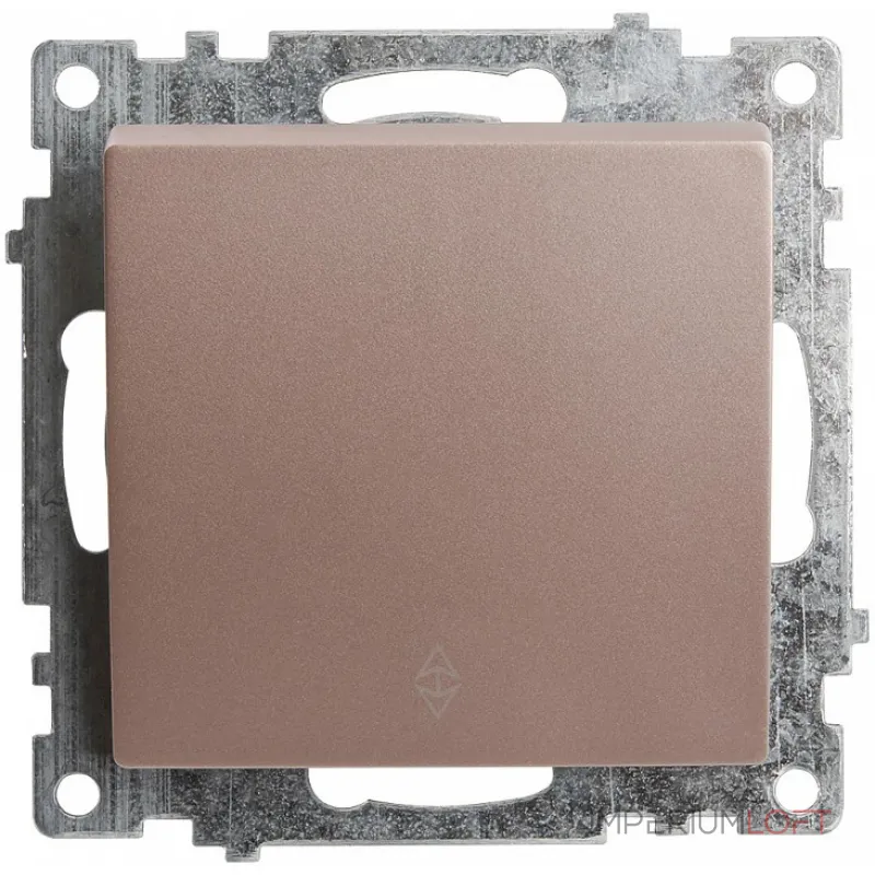 Выключатель проходной одноклавишный без рамки Stekker Катрин 39590 от ImperiumLoft Выключатель проходной одноклавишный без рамки Stekker Катрин 39590 от ImperiumLoft