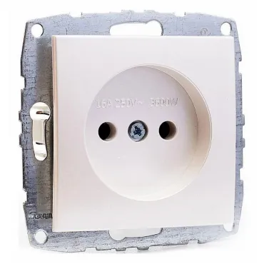 Розетка без заземления без рамки Mono Electric Despina / Larissa 500-002522-116 Розетка без заземления без рамки Mono Electric Despina / Larissa 500-002522-116