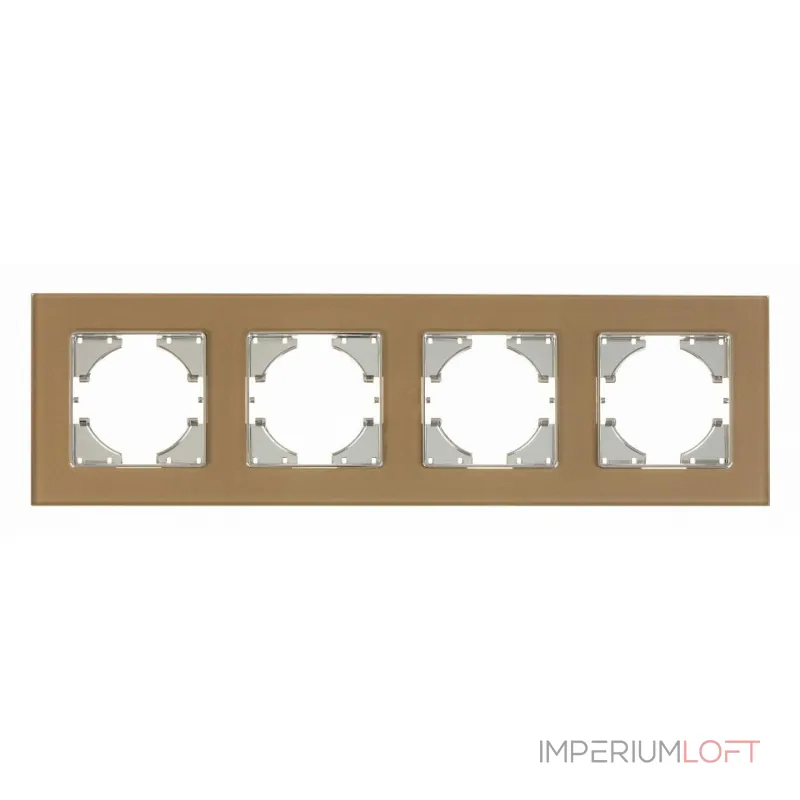 Рамка на 4 поста Gusi Electric UGRA С1140-032 от ImperiumLoft