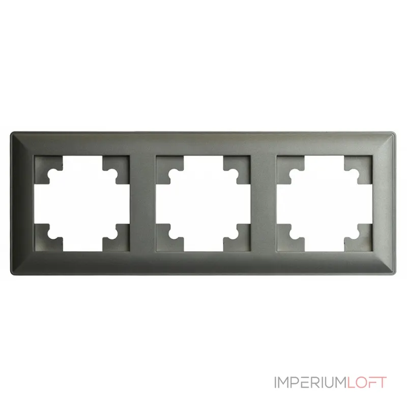 Рамка на 3 поста Stekker PFR00-7003-06 39809 от ImperiumLoft Рамка на 3 поста Stekker PFR00-7003-06 39809 от ImperiumLoft