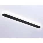 Потолочный светодиодный светильник FL51448 BK черный 70W 3000K-6400K+4200K 1200*125*40 (Без ПДУ) от NovaLamp