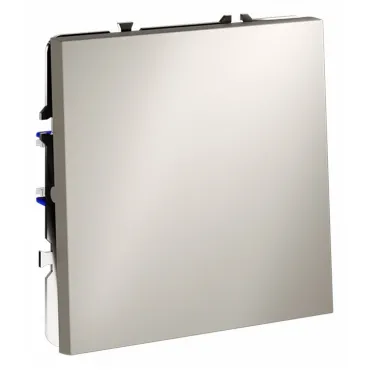 Перекрестный переключатель встраиваемый S70 одноклавишный 10А (кашемир) Voltum VLS010503