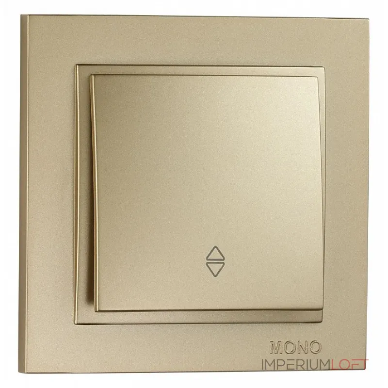 Выключатель проходной одноклавишный Mono Electric Despina 102-222225-109 от ImperiumLoft