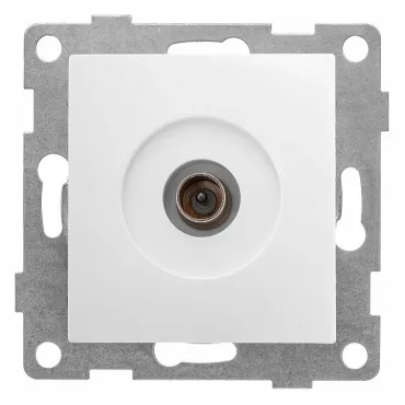 ТВ-розетка без рамки Gusi Electric BRAVO С10А1-001 ТВ-розетка без рамки Gusi Electric BRAVO С10А1-001