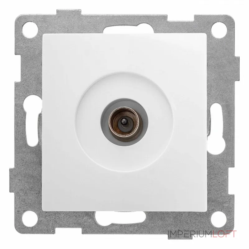 ТВ-розетка без рамки Gusi Electric BRAVO С10А1-001 от ImperiumLoft