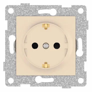 Розетка с заземлением и со шторкой без рамки Gusi Electric UGRA С11Р4-027 Розетка с заземлением и со шторкой без рамки Gusi Electric UGRA С11Р4-027