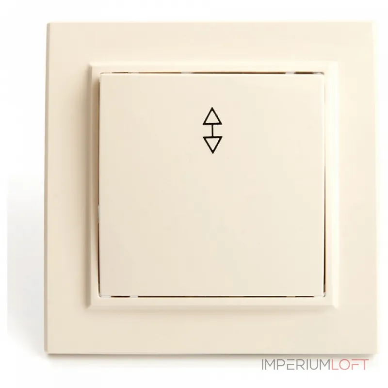 Выключатель проходной одноклавишный Stekker Эрна 39618 от ImperiumLoft