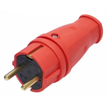 Вилка прямая с заземлением Stekker Одри 39160 Вилка прямая с заземлением Stekker Одри 39160