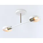 Подвесной светильник со сменной лампой TR8222/2 WH/SB белый/бронза E27/2 max 40W 510*165*190 от ImperiumLoft