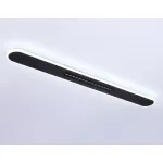 Потолочный светодиодный светильник FL51448 BK черный 70W 3000K-6400K+4200K 1200*125*40 (Без ПДУ) от NovaLamp