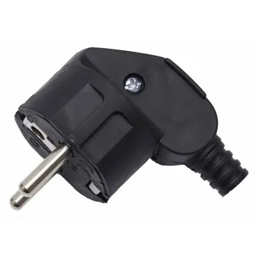 Вилка угловая с заземлением Stekker PPG16-41-202 39138 Вилка угловая с заземлением Stekker PPG16-41-202 39138