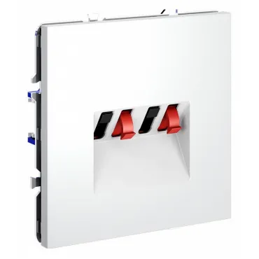 Розетка акустическая без рамки Voltum S70 VLS060302 Розетка акустическая без рамки Voltum S70 VLS060302