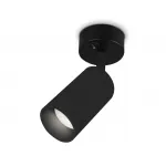 Накладной спот с выключателем TA127 BK черный GU10 max 12W D70*164*D55 от NovaLamp