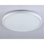 Потолочный светодиодный светильник FZ3005 WH белый IP44 33W+10W 6400+6400К D375*40 (Без ПДУ) от ImperiumLoft