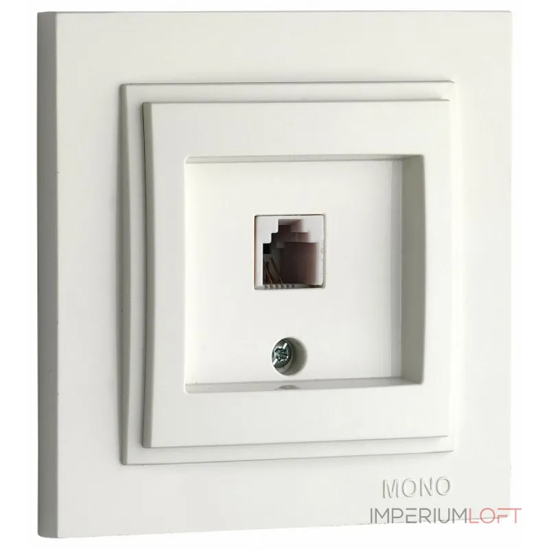 Розетка телефонная RJ-11 Mono Electric Despina 102-190005-124 от ImperiumLoft Розетка телефонная RJ-11 Mono Electric Despina 102-190005-124 от ImperiumLoft