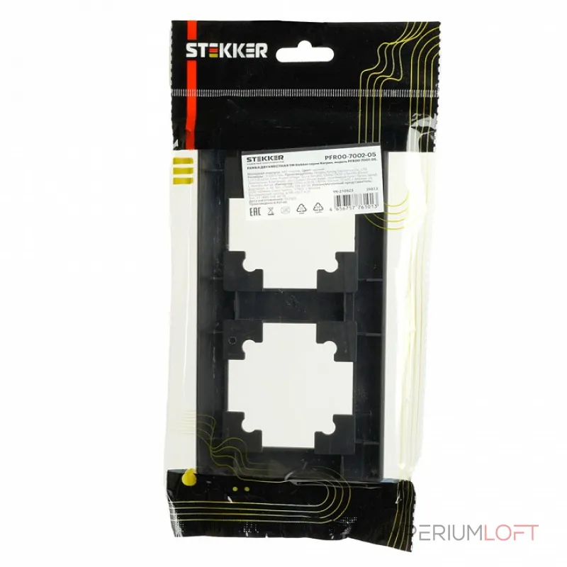 Рамка на 2 поста Stekker PFR00-7001-05 39813 от ImperiumLoft Рамка на 2 поста Stekker PFR00-7001-05 39813 от ImperiumLoft