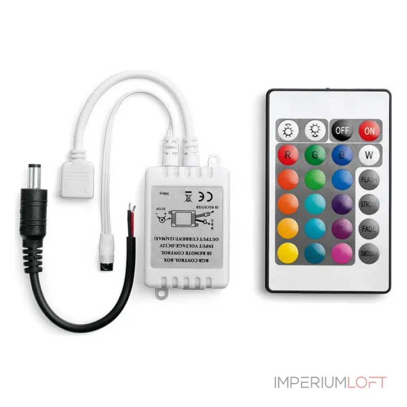 Контроллер-регулятор цвета RGB с пультом ДУ Wolta WLC-CP/03 от ImperiumLoft Контроллер-регулятор цвета RGB с пультом ДУ Wolta WLC-CP/03 от ImperiumLoft