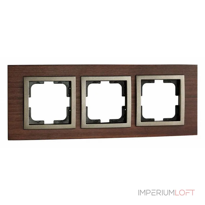 Рамка на 3 поста Mono Electric Style 107-510000-162 от ImperiumLoft